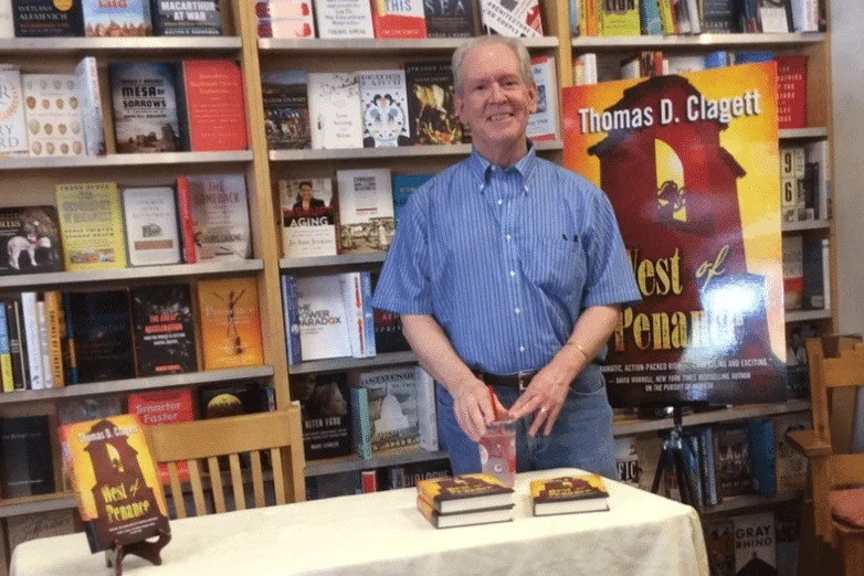 Thomas Clagett At Book Table